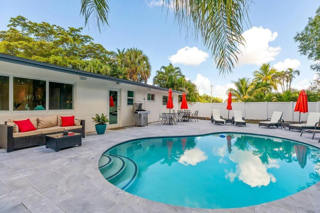 Private Oasis With Pool Near Beaches, Dining & Las Olas Fort Lauderdale Exterior foto